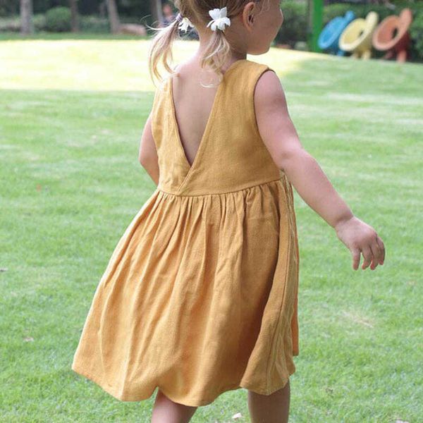 girl's dresses summer baby girls dress cotton linen sleeveless solid kids party dresses korean style 1-5yrs baby girls princess dress t, Red;yellow
girl's dresses summer baby girls dress cotton linen sleeveless solid kids party dresses korean style 1-5yrs baby girls princess dress t, Red;yellow