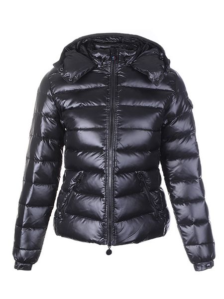 classic down coat popular fashion fashion star short downjacket size 1-5, Black