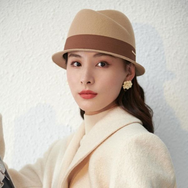 wide brim hats bucket the hand in england wool winter hat for women with little short eaves street fashion concave shape fedoras 230106, Blue;gray
wide brim hats bucket the hand in england wool winter hat for women with little short eaves street fashion concave shape fedoras 230106, Blue;gray
