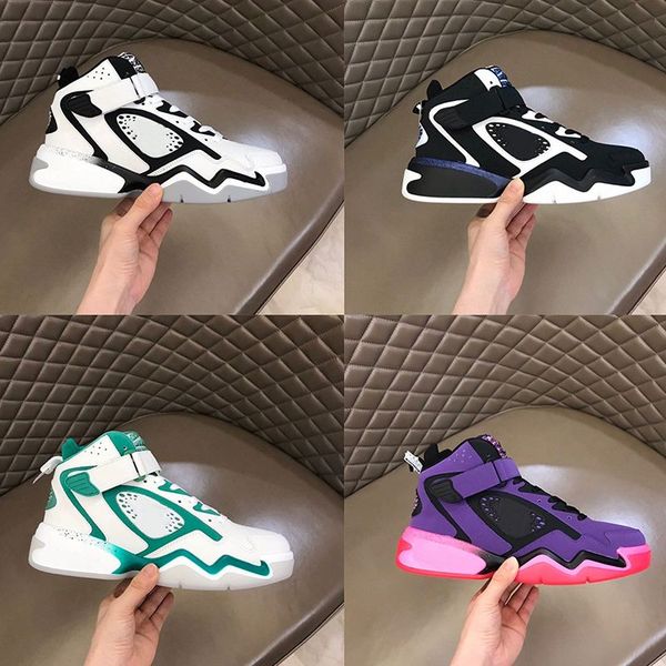 2022 new fashion designer men trainers basketball shoes calfskin leather sneaker white green red blue letter overlays platform high sneakers, Black
2022 new fashion designer men trainers basketball shoes calfskin leather sneaker white green red blue letter overlays platform high sneakers, Black