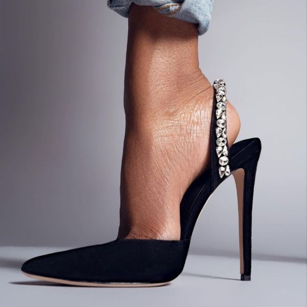 dress shoes sandals woman summer ladies elegant high heels stiletto pointed toe crystal wedding luxury women pumps 230106, Black
dress shoes sandals woman summer ladies elegant high heels stiletto pointed toe crystal wedding luxury women pumps 230106, Black