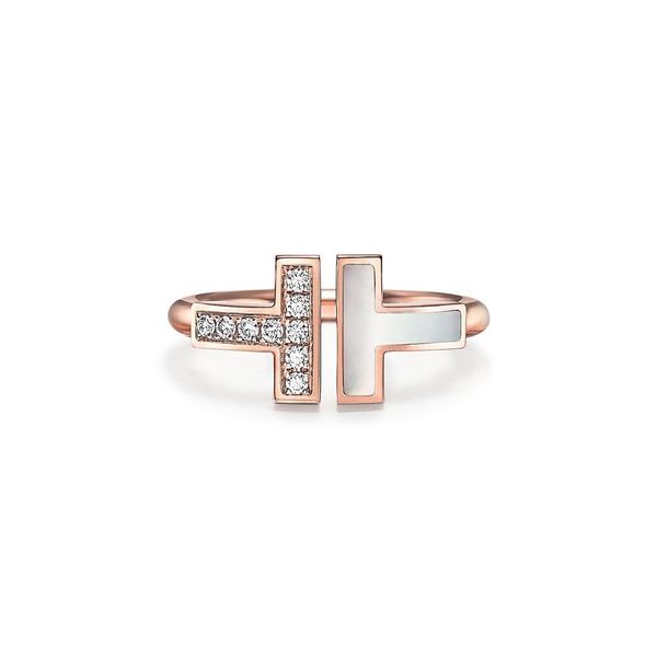 the new double t-shaped opening 925 sterling silver band rings 1 1with original logo fashion woman jewelry2612
the new double t-shaped opening 925 sterling silver band rings 1 1with original logo fashion woman jewelry2612