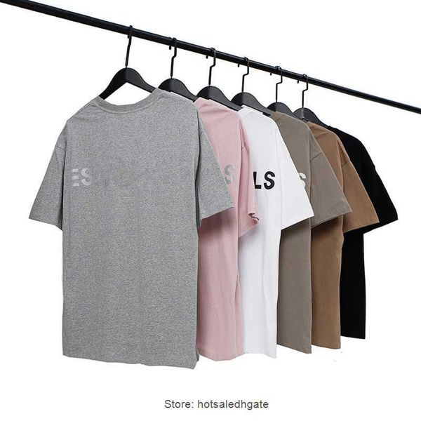 designer american men's t shirt ential reflective letters spring and summer outdoor casual men women street hip-hop trend couples, White;black
designer american men's t shirt ential reflective letters spring and summer outdoor casual men women street hip-hop trend couples, White;black