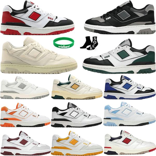women men casual shoes 550s shoe patchwork leather sneakers luxury designer trainers breathable mesh sports trainer green sneaker og navy pu, Black
women men casual shoes 550s shoe patchwork leather sneakers luxury designer trainers breathable mesh sports trainer green sneaker og navy pu, Black