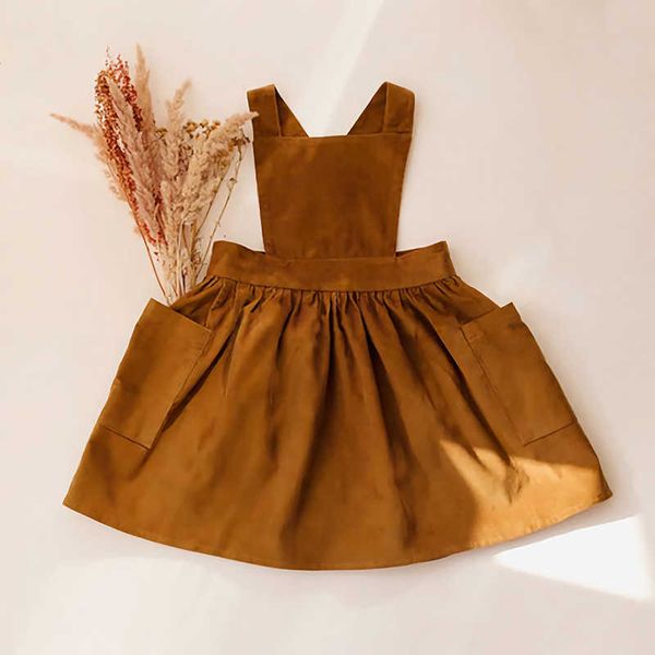 girl's dresses retro strap girls cotton and linen dress 2022 summer new baby kids casual sleeveless rustic brown pinafore dresses tz026, Red;yellow
girl's dresses retro strap girls cotton and linen dress 2022 summer new baby kids casual sleeveless rustic brown pinafore dresses tz026, Red;yellow