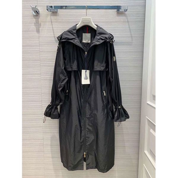 designer women's trench coats long jackets hight quality windbreaker fashion hooded coats loose outwear thin functional jacket black gr, Tan;black
designer women's trench coats long jackets hight quality windbreaker fashion hooded coats loose outwear thin functional jacket black gr, Tan;black