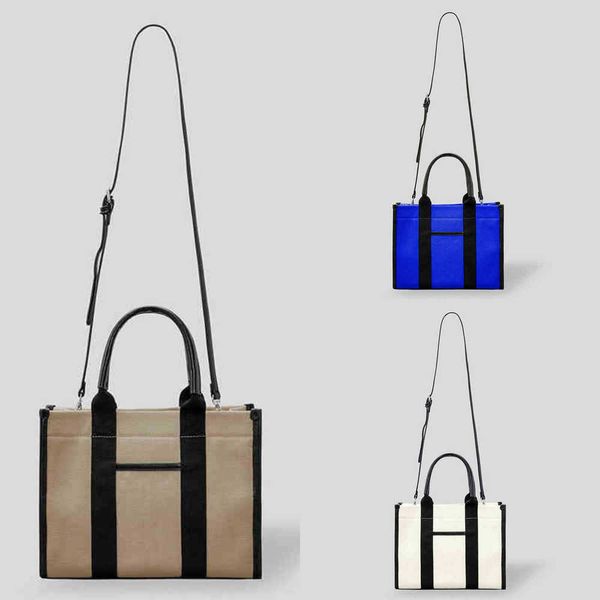 shoulder bag large canvas handbag male and female designers strap casual simple with handle 2022 220224
shoulder bag large canvas handbag male and female designers strap casual simple with handle 2022 220224
