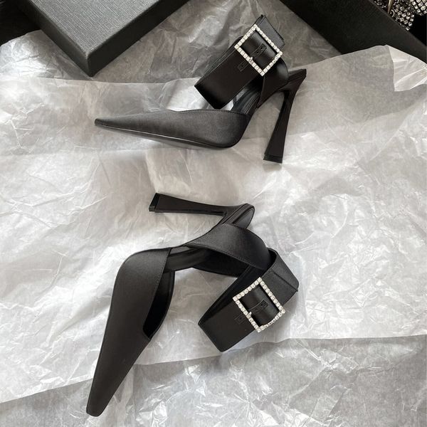 new high heels women's wedding dress shoes designer luxury fashion satin black square head party formal sandals super cm shallow mou
new high heels women's wedding dress shoes designer luxury fashion satin black square head party formal sandals super cm shallow mou