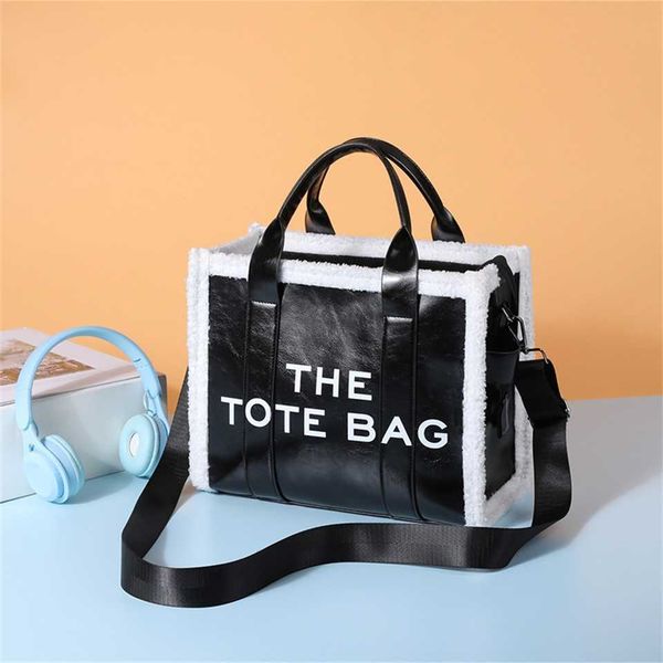tote autumn and winter new lamb fleece letter anti splash sailor bag fashion personality daily commuter 75% off online sales
tote autumn and winter new lamb fleece letter anti splash sailor bag fashion personality daily commuter 75% off online sales