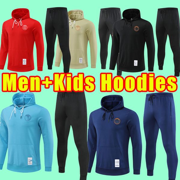 men kids mbappe hakimi soccer tracksuits messis 22 23 maillots de football 2022 2023 marquinhos verratti psgs fabian sanches training sets h, Black;yellow
men kids mbappe hakimi soccer tracksuits messis 22 23 maillots de football 2022 2023 marquinhos verratti psgs fabian sanches training sets h, Black;yellow