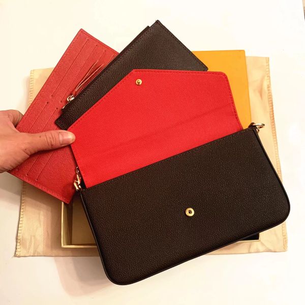 3a luxurys bag favorite multi accessories 3pcs set women crossbody purse messenger bags flowers shoulder lady leather wallets the 272t, Red;black
3a luxurys bag favorite multi accessories 3pcs set women crossbody purse messenger bags flowers shoulder lady leather wallets the 272t, Red;black