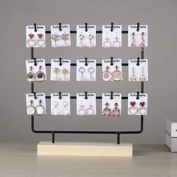 jewelry stand black earrings display hook up organizer rack holder activity necklace ring store decoration 230106
jewelry stand black earrings display hook up organizer rack holder activity necklace ring store decoration 230106