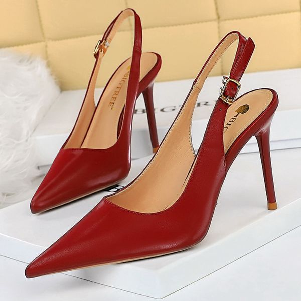 dress shoes bigtree pointed toe woman pumps hollow out high heel sandals fashion office stiletto heeled 230106, Black
dress shoes bigtree pointed toe woman pumps hollow out high heel sandals fashion office stiletto heeled 230106, Black