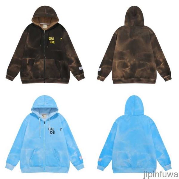 2023 spring designer mens hoodies galleryes depts streetwear hooded sweater american high street worn tie dyed cardigan plush loose hoody fa, Black
2023 spring designer mens hoodies galleryes depts streetwear hooded sweater american high street worn tie dyed cardigan plush loose hoody fa, Black