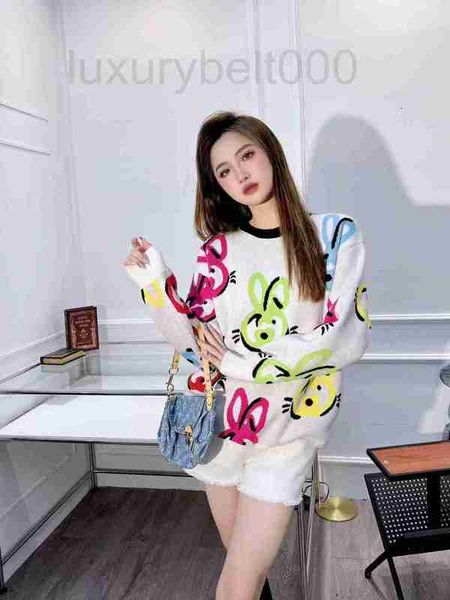 women's sweaters designer 2023 early spring new wool knitted sweater rabbit year series western fashion casual 6zhx, White;black
women's sweaters designer 2023 early spring new wool knitted sweater rabbit year series western fashion casual 6zhx, White;black
