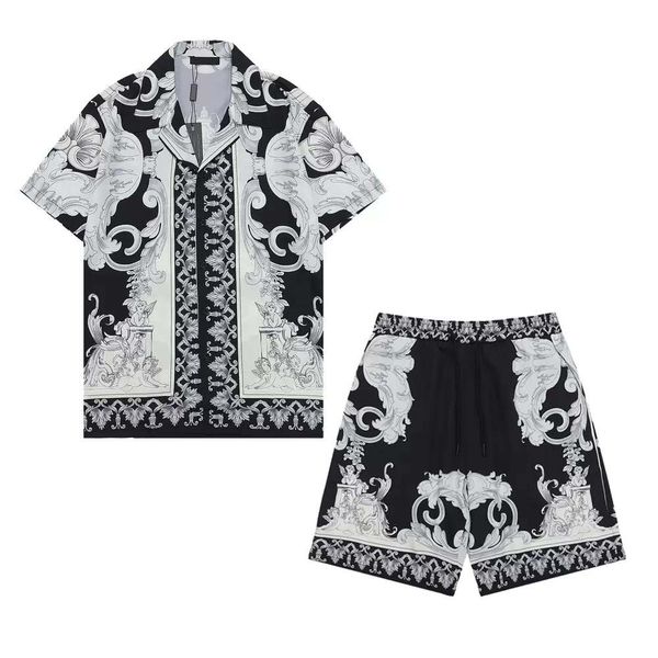 mens summermen's tracksuits designer shirts beach pants sets fashion baroccoflage hawaii floral print casual shirt men slim fit short s, Gray
mens summermen's tracksuits designer shirts beach pants sets fashion baroccoflage hawaii floral print casual shirt men slim fit short s, Gray