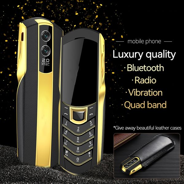 Business Gold Cell Phone Unlocked 2G GSM dual sim card Mobile Phones stainless steel body FM Radio bluetooth Dial HD Camera Magic Voice Cellphone Free Case s phone, White
Business Gold Cell Phone Unlocked 2G GSM dual sim card Mobile Phones stainless steel body FM Radio bluetooth Dial HD Camera Magic Voice Cellphone Free Case s phone, White