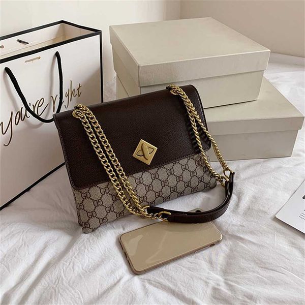 women's 2023 new summer chain underarm shoulder bag popular fashion net red crossbody bag 75% off online sales