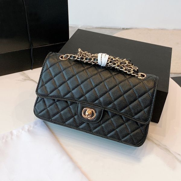 famous luxury bag designer bags channel chain bag plaid flap 5a cf caviar shouder handbag gold sier chain leather double letter solid color
famous luxury bag designer bags channel chain bag plaid flap 5a cf caviar shouder handbag gold sier chain leather double letter solid color