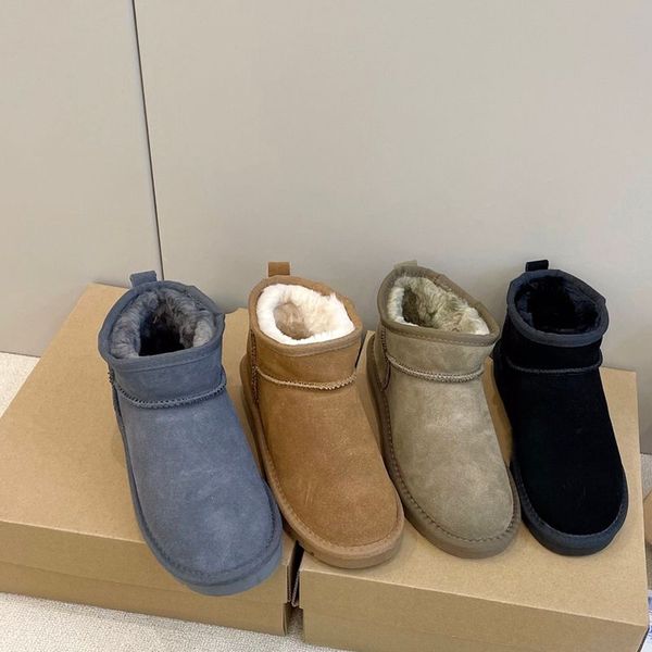 designer boots classic women's snow boot fashion warm boots latest sheepskin cowhide leather long size 35-40 without box uggitys, Black
designer boots classic women's snow boot fashion warm boots latest sheepskin cowhide leather long size 35-40 without box uggitys, Black