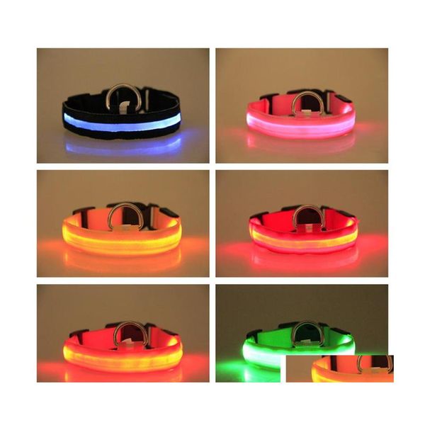 dog collars leashes led nylon pet collar night safety light flashing glow in the dark small sxl dbc drop delivery home garden suppl dhxyz
dog collars leashes led nylon pet collar night safety light flashing glow in the dark small sxl dbc drop delivery home garden suppl dhxyz