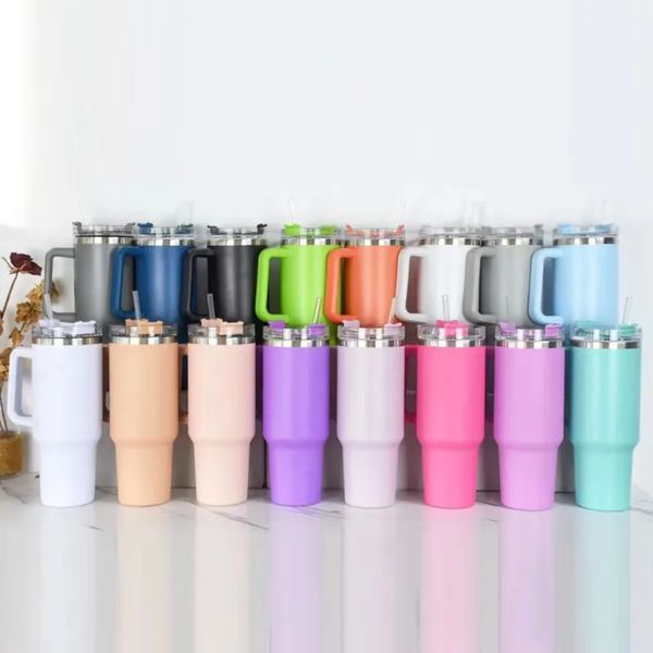 40oz stainless steel tumbler with handle lid straw big capacity beer mug water bottle powder coating outdoor camping cup vacuum insulated tu
40oz stainless steel tumbler with handle lid straw big capacity beer mug water bottle powder coating outdoor camping cup vacuum insulated tu