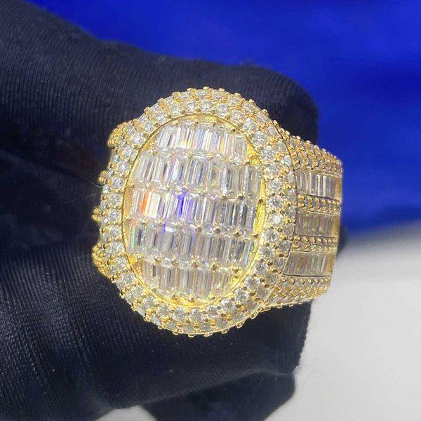 men jewelry s925 with vvs moissanite ring box hip hop jewelry moissanite men ring rapper jewelry, Golden;silver
men jewelry s925 with vvs moissanite ring box hip hop jewelry moissanite men ring rapper jewelry, Golden;silver