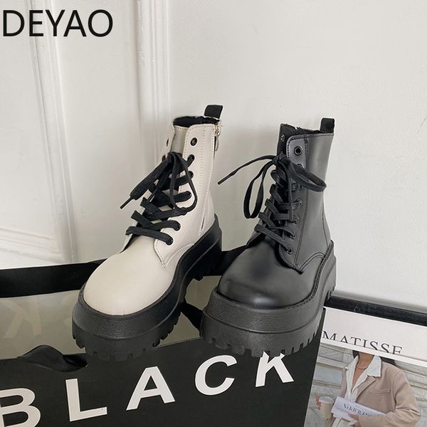 boots thick bottom platform women ankle woman shoes zipper fashion female designer motorcycle boot casual ladies footwear 230106, Black
boots thick bottom platform women ankle woman shoes zipper fashion female designer motorcycle boot casual ladies footwear 230106, Black