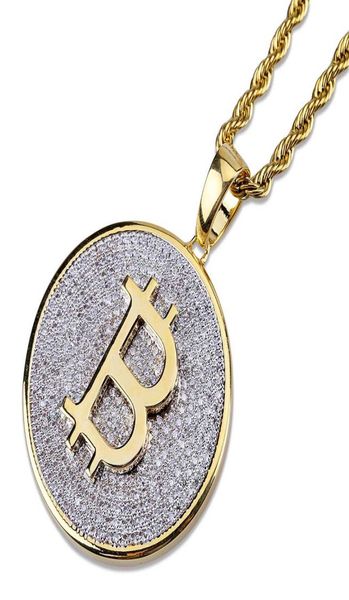 iced out gold plated round bitcoin pendant necklace with rope chain hip hop mens zircon jewelry gift8140576, Silver
iced out gold plated round bitcoin pendant necklace with rope chain hip hop mens zircon jewelry gift8140576, Silver