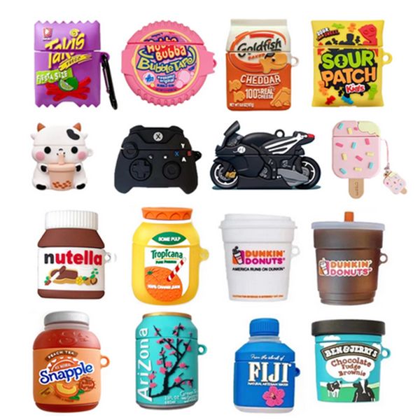 headset accessories 3d cover for apple airpods 1 2 3 pro pro2 case cute snack bag drink bottles earphone protective case
headset accessories 3d cover for apple airpods 1 2 3 pro pro2 case cute snack bag drink bottles earphone protective case