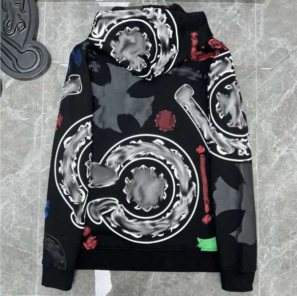 men's luxury fashion sweatshirts designer classic hoodies ch zipper hooded sweater casual men women cross pullover sanskrit hoodie coa, Black
men's luxury fashion sweatshirts designer classic hoodies ch zipper hooded sweater casual men women cross pullover sanskrit hoodie coa, Black