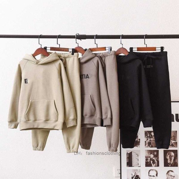 ess hooded sets kids clothes baby clothing sweatshirt fear coats boys of streetshirts pullover loose, White;black
ess hooded sets kids clothes baby clothing sweatshirt fear coats boys of streetshirts pullover loose, White;black