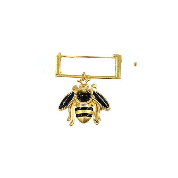 european and american bee letter brooch women's retro ornament all-match light luxury series accessories, Gray
european and american bee letter brooch women's retro ornament all-match light luxury series accessories, Gray