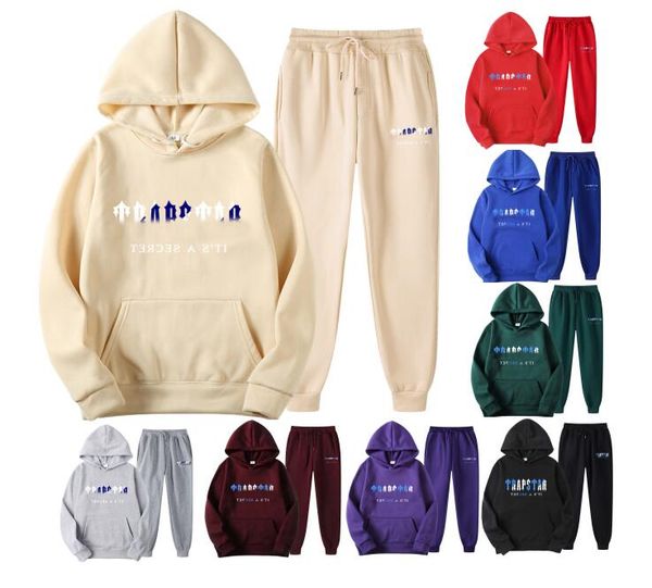 mens tracksuits trapstarter hooded tracksuits printing logo fleece jogging set casual sportswear women sportswears suit plus size, Gray
mens tracksuits trapstarter hooded tracksuits printing logo fleece jogging set casual sportswear women sportswears suit plus size, Gray