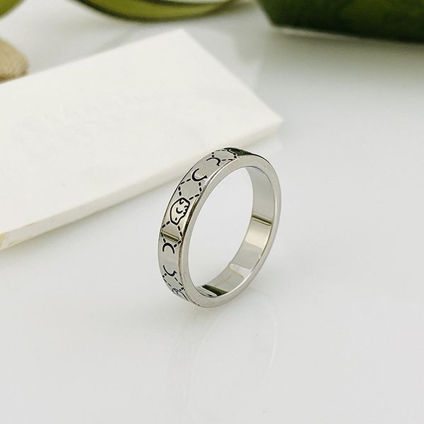 love ring for men womens luxury ring designer rings women mens titanium steel anniversary gift party skeleton, Silver
love ring for men womens luxury ring designer rings women mens titanium steel anniversary gift party skeleton, Silver