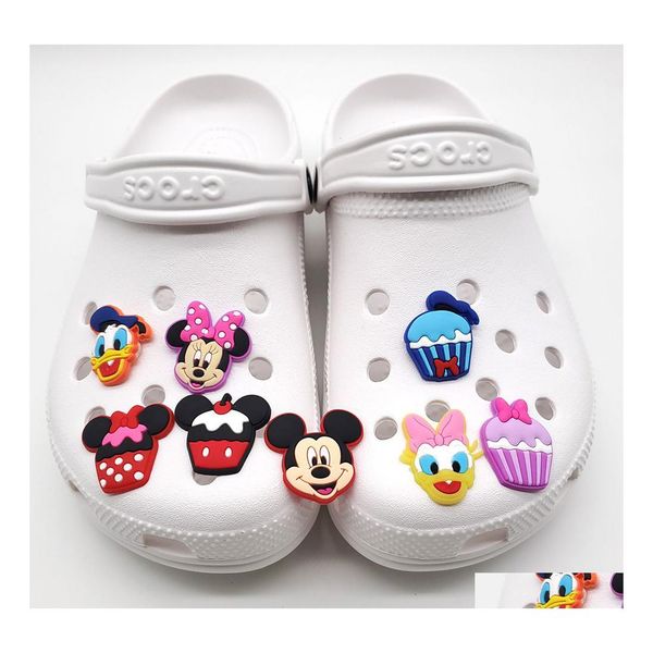 shoe parts accessories charms wholesale cute mouse duck bow cartoon clog pvc decoration buckle soft rubber clog fast drop delivery dhbuc, White;pink
shoe parts accessories charms wholesale cute mouse duck bow cartoon clog pvc decoration buckle soft rubber clog fast drop delivery dhbuc, White;pink