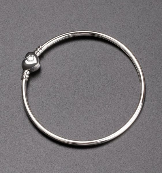 luxury fashion women silver bangle bracelet love heart bracelet for pandora charm european beads bracelet with original box jewelr6946983, Black
luxury fashion women silver bangle bracelet love heart bracelet for pandora charm european beads bracelet with original box jewelr6946983, Black