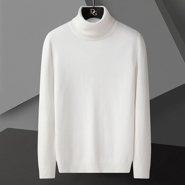 men's sweaters autumn winter turtleneck men solid color slim fit casual knitting pullovers mens pullover 4xl 230107, White;black
men's sweaters autumn winter turtleneck men solid color slim fit casual knitting pullovers mens pullover 4xl 230107, White;black