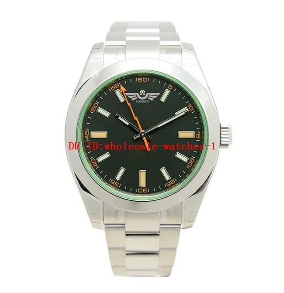 3 style classic 40mm men's watch 116400gv black dail 2813 automatic mechanical movement luminous watch business casual montre de luxe w, Slivery;brown
3 style classic 40mm men's watch 116400gv black dail 2813 automatic mechanical movement luminous watch business casual montre de luxe w, Slivery;brown