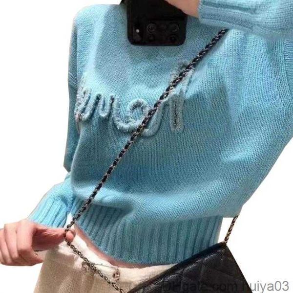 2022ss fall designer fashion women's sweater high-end comfortable sweater multi-color letter embroidery soft large size luxury huiya03, White;black
2022ss fall designer fashion women's sweater high-end comfortable sweater multi-color letter embroidery soft large size luxury huiya03, White;black