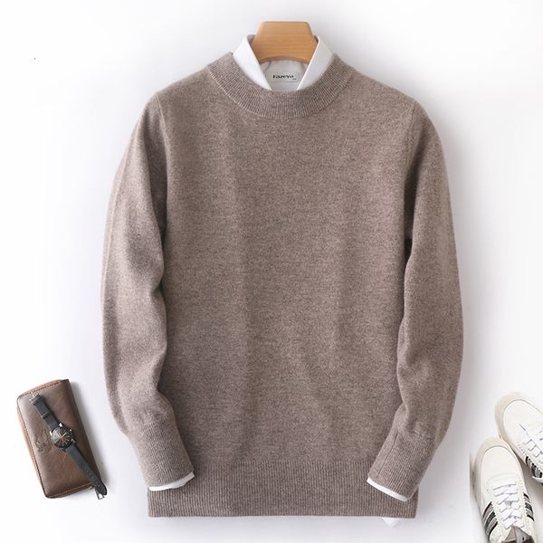 men's sweaters mvlyflrt 100 merino wool half high neck fashion solid color pullover autumn and winter long sleeve 230107, White;black
men's sweaters mvlyflrt 100 merino wool half high neck fashion solid color pullover autumn and winter long sleeve 230107, White;black