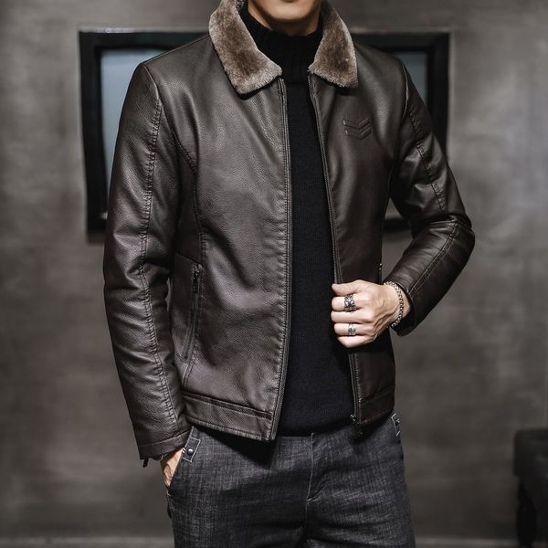 men's leather faux winter jackets for men coats ceketler jaquetas motociclista jacken chaqueta kurtki vestes ropa hombre roupas masculi, Black
men's leather faux winter jackets for men coats ceketler jaquetas motociclista jacken chaqueta kurtki vestes ropa hombre roupas masculi, Black