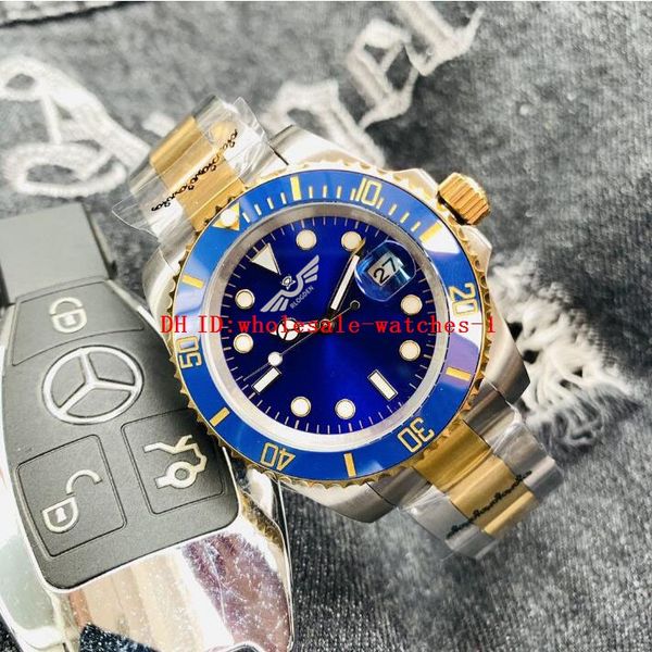 6 style classic designer men's watch 126613 blue dial 41mm ceramic bezel folding buckle 2813 automatic mechanical movement two tone gol, Slivery;brown
6 style classic designer men's watch 126613 blue dial 41mm ceramic bezel folding buckle 2813 automatic mechanical movement two tone gol, Slivery;brown