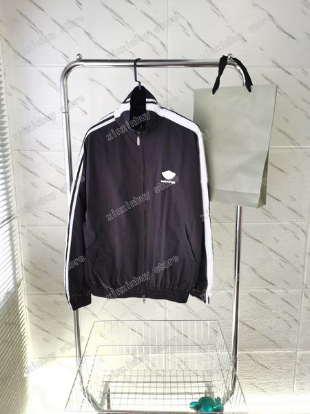 xinxinbuy men designer jacket coat 23ss windbreaker letter jacquard fabric embroidery short sleeve cotton women khaki black s-2xl, Black;brown
xinxinbuy men designer jacket coat 23ss windbreaker letter jacquard fabric embroidery short sleeve cotton women khaki black s-2xl, Black;brown