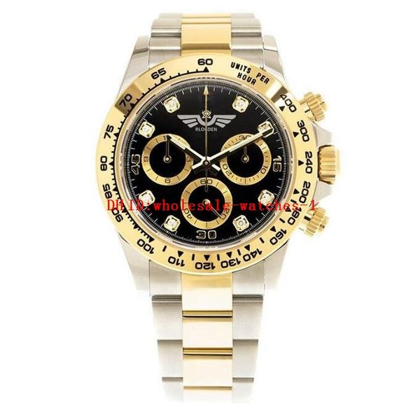 12 style classic men's watch 116503 40mm black dial 2813 automatic mechanical movement folding buckle two tone gold no chronograph wris, Slivery;brown
12 style classic men's watch 116503 40mm black dial 2813 automatic mechanical movement folding buckle two tone gold no chronograph wris, Slivery;brown