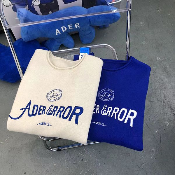 men s t shirts 2023 ader sweaters embroidered letter round neck wool women 1 1 knit pullover ader error men knitted hoodies 230107, White;black
men s t shirts 2023 ader sweaters embroidered letter round neck wool women 1 1 knit pullover ader error men knitted hoodies 230107, White;black