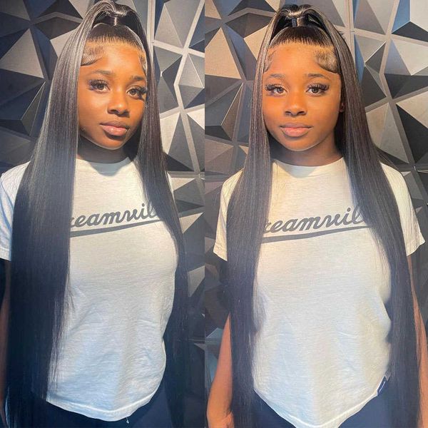 lace wigs 360 full hd 40 inch bone straight human hair frontal wig for women brazilian pre plucked 13x6 front 230106, Black;brown
lace wigs 360 full hd 40 inch bone straight human hair frontal wig for women brazilian pre plucked 13x6 front 230106, Black;brown
