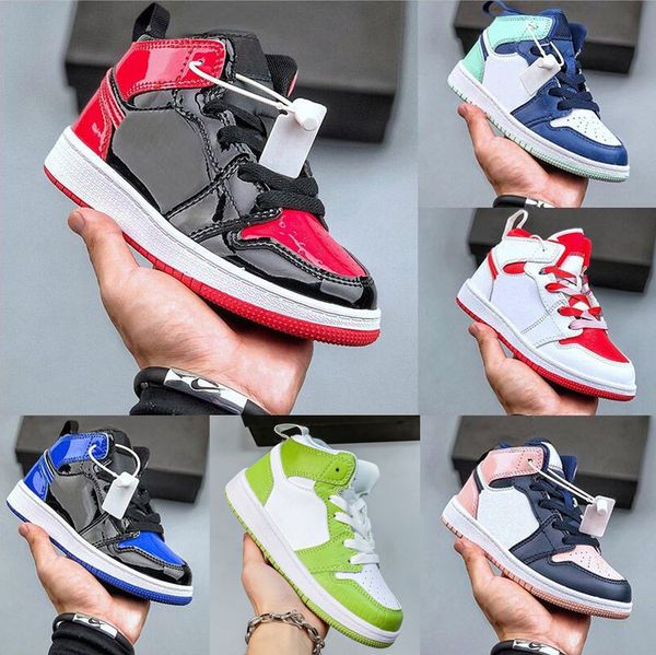 2023 new colors athletic 1s kids basketball shoes game infants royal scotts obsidian chicago bred sneakers melody mid multi-color tie-dye ki, Black
2023 new colors athletic 1s kids basketball shoes game infants royal scotts obsidian chicago bred sneakers melody mid multi-color tie-dye ki, Black