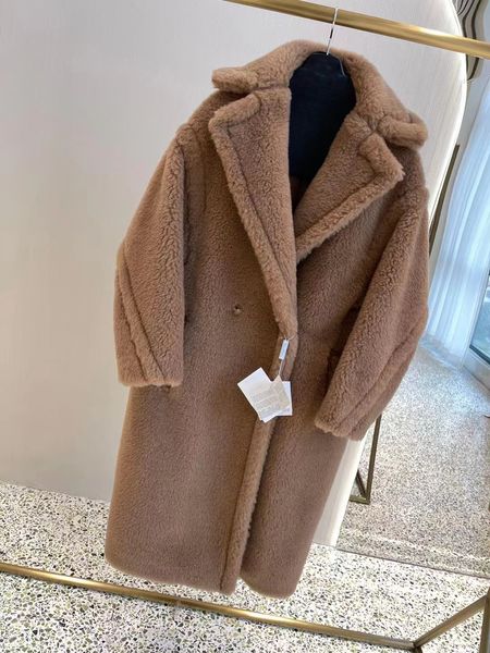 camel mmax teddy bear alpaca fur women icon coat for cold winter lapel neck keep warm x-long parkas, Black
camel mmax teddy bear alpaca fur women icon coat for cold winter lapel neck keep warm x-long parkas, Black
