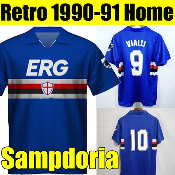 retro sampdoria 1990 1991 vialli#9 soccer jerseys mancini#10 home bule futbol vintage football camiseta classic shirt kit maillot maglia 90, Black;yellow
retro sampdoria 1990 1991 vialli#9 soccer jerseys mancini#10 home bule futbol vintage football camiseta classic shirt kit maillot maglia 90, Black;yellow